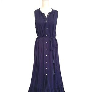 Loft Beach Navy Dress